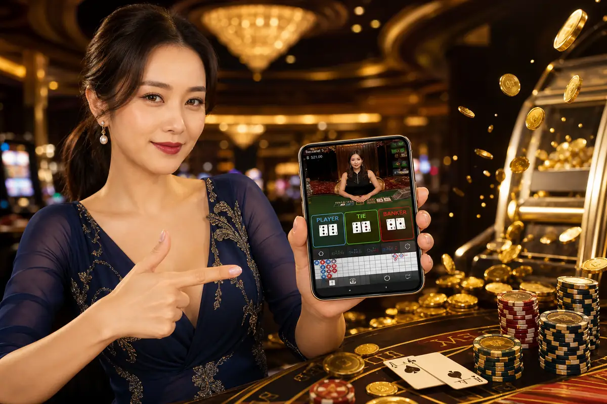 678pet Live Baccarat ဒိုင်လူကြီးနှင့် ကစားခြင်း
